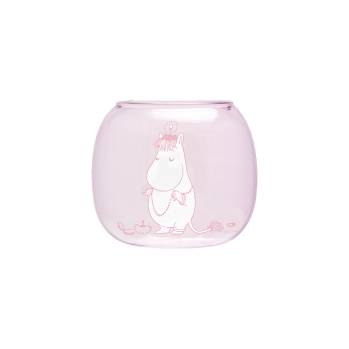 Подсвечник Moomin Фрекен Снорк 11 см, розовый