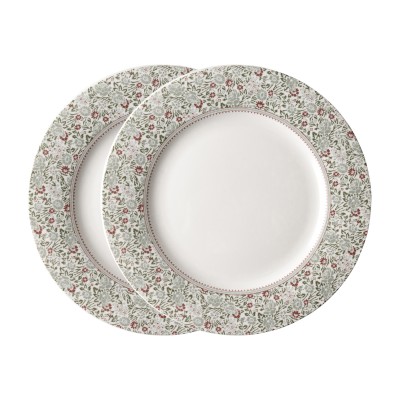 Набор тарелок Laura Ashley Wild Clematis 23 см 2 шт