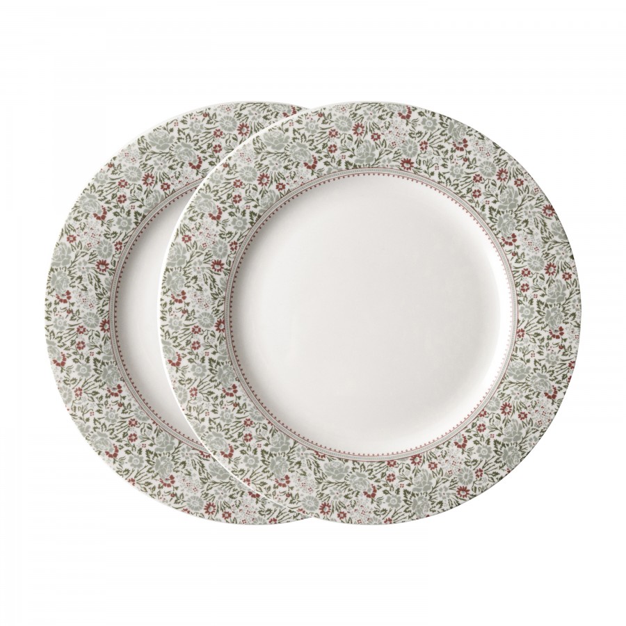 Набор тарелок Laura Ashley Wild Clematis 23 см 2 шт