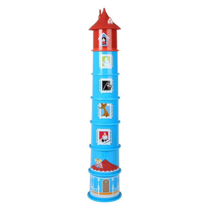 Игровой набор Moomin дом-пирамида 7 пр.