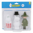 Фигурки для ванной Moomin семья 3 пр.