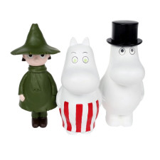 Фигурки для ванной Moomin семья 3 пр.