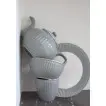 Тарелка Alice stone grey