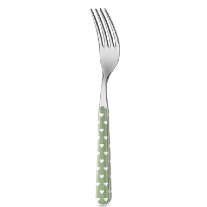 Вилка Cuoricini  Heart Green