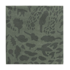 Oiva Toikka Салфетки бумажные Cheetah green 33x33 см, 20 шт