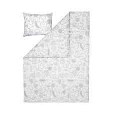 Oiva Toikka Комплект постельного белья Frutta grey 150x210 см