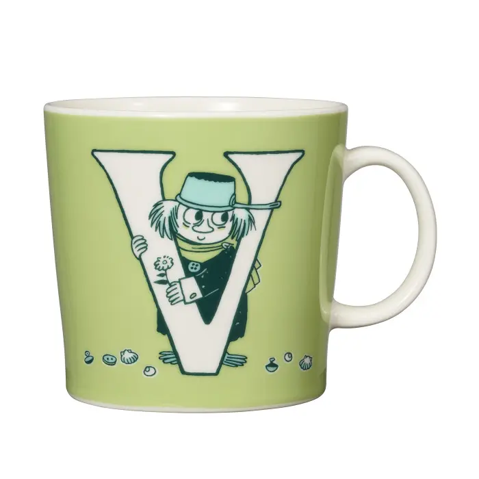 Кружка Moomin Алфавит, буква V, 400 мл.