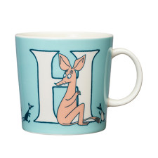 Кружка Moomin Алфавит, буква H, 400 мл