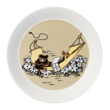 Тарелка Moomin Ондатр beige 19 см