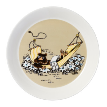 Тарелка Moomin Ондатр beige 19 см