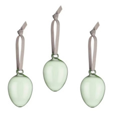 Набор подвесных украшений Egg green 3 шт