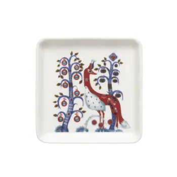 Taika Тарелка 12х12 см, white