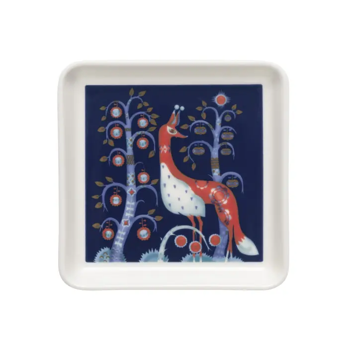 Taika Тарелка 12х12 см, blue