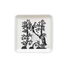 Taika Тарелка 12х12 см, black