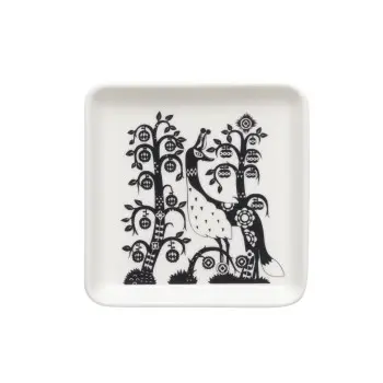 Taika Тарелка 12х12 см, black