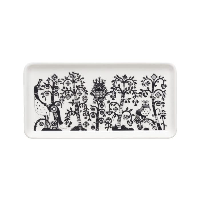 Taika Тарелка 12х24 см, black