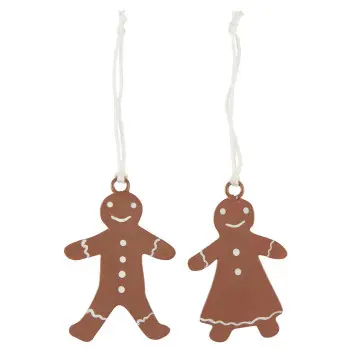 Подвесное украшение Gingerbread couple My Nostalgic Christmas, в асс