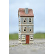 Подсвечник House tealight My Home Town rust-coloured door grey