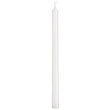 Свеча длинная white