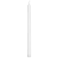 Свеча длинная white