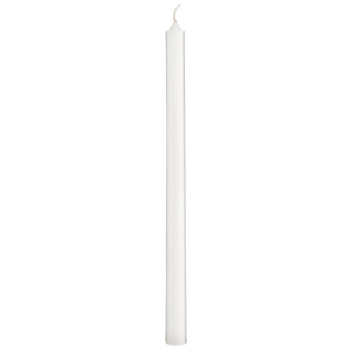 Свеча длинная white