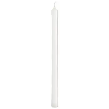 Свеча длинная white