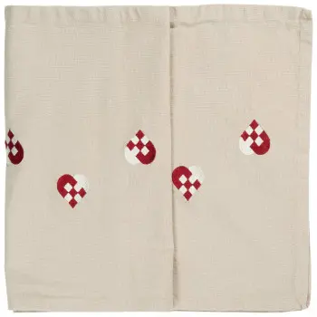 Столовая дорожка Tradition braided hearts linen coloured 34х160 см