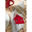 Подвесное украшение House for hanging red, в асс