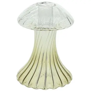 Подсвечник Gl Design Mushroom Yellow 13 см