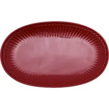 Тарелка для печенья Alice claret red 23 см