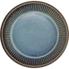 Тарелка Alice oyster blue 23 см
