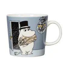 Кружка Moomin Муми-папа серая 300 мл