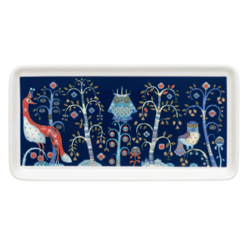 Taika Тарелка 12х24 см, blue
