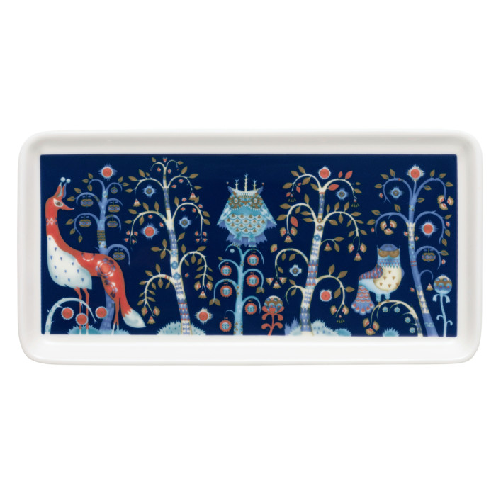 Taika Тарелка 12х24 см, blue