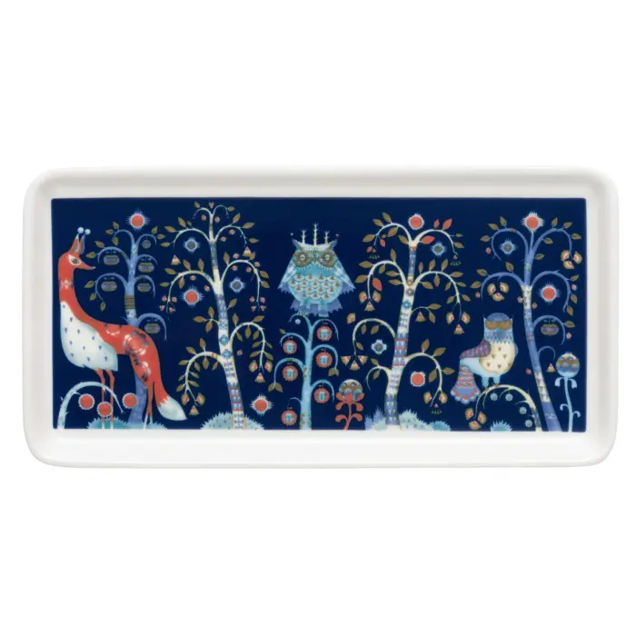 Taika Тарелка 12х24 см, blue