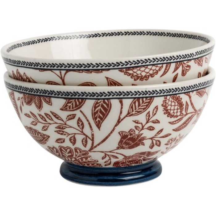 Набор пиал Laura Ashley Hedingham Blue Terra 15,5 см, 2 шт