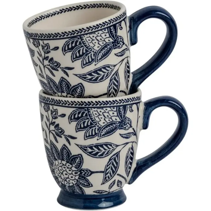 Набор кружек Laura Ashley Hedingham Blue 200 мл, 2 шт