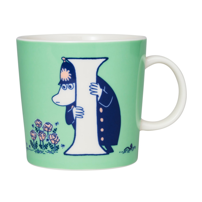Кружка Moomin Алфавит, буква I, 400 мл
