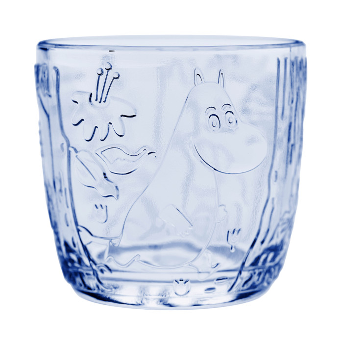 Набор стаканов  Moomin Мистический лес aqua blue, 280 мл, 2 шт