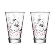 Набор стаканов Moomin Любовь 300 мл, 2 шт