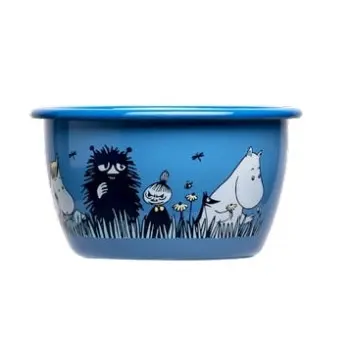 Moomin Пиала эмалированная Друзья, 300 мл