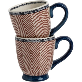 Набор кружек Laura Ashley Edwin Blue Terra 200 мл, 2 шт