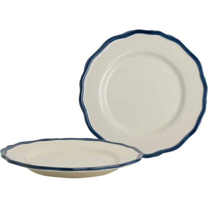 Набор тарелок Laura Ashley Solid Blue 21 см, 2 шт