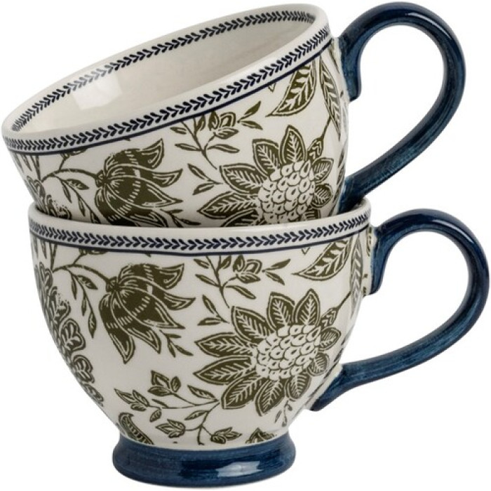 Набор кружек Laura Ashley Hedingham Blue Sage 430 мл, 2 шт