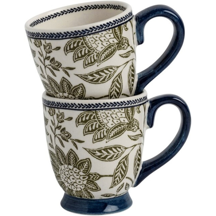Набор кружек Laura Ashley Hedingham Blue Sage 200 мл, 2 шт