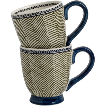 Набор кружек Laura Ashley Edwin Blue Sage 200 мл, 2 шт