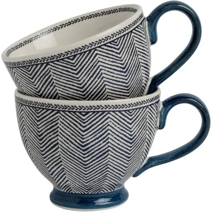 Набор кружек Laura Ashley Edwin Blue 430 мл, 2 шт
