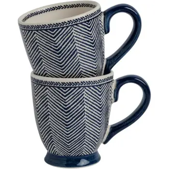 Набор кружек Laura Ashley Edwin Blue 200 мл, 2 шт