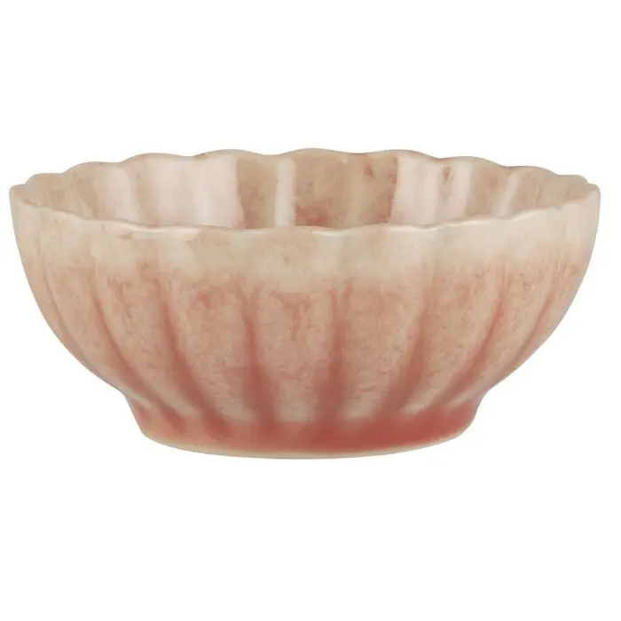 Пиала flower shape 9 см., розовая