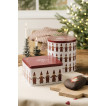 Банка для хранения Santa helpers hand in hand square